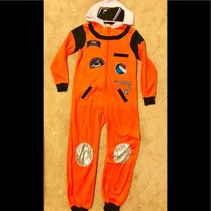Cat & Jack fleece ASTRONAUT costume PJ sz M 8/10